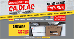 Desktop Screenshot of cadiac.fr