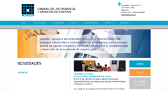 Desktop Screenshot of cadiac.com.ar